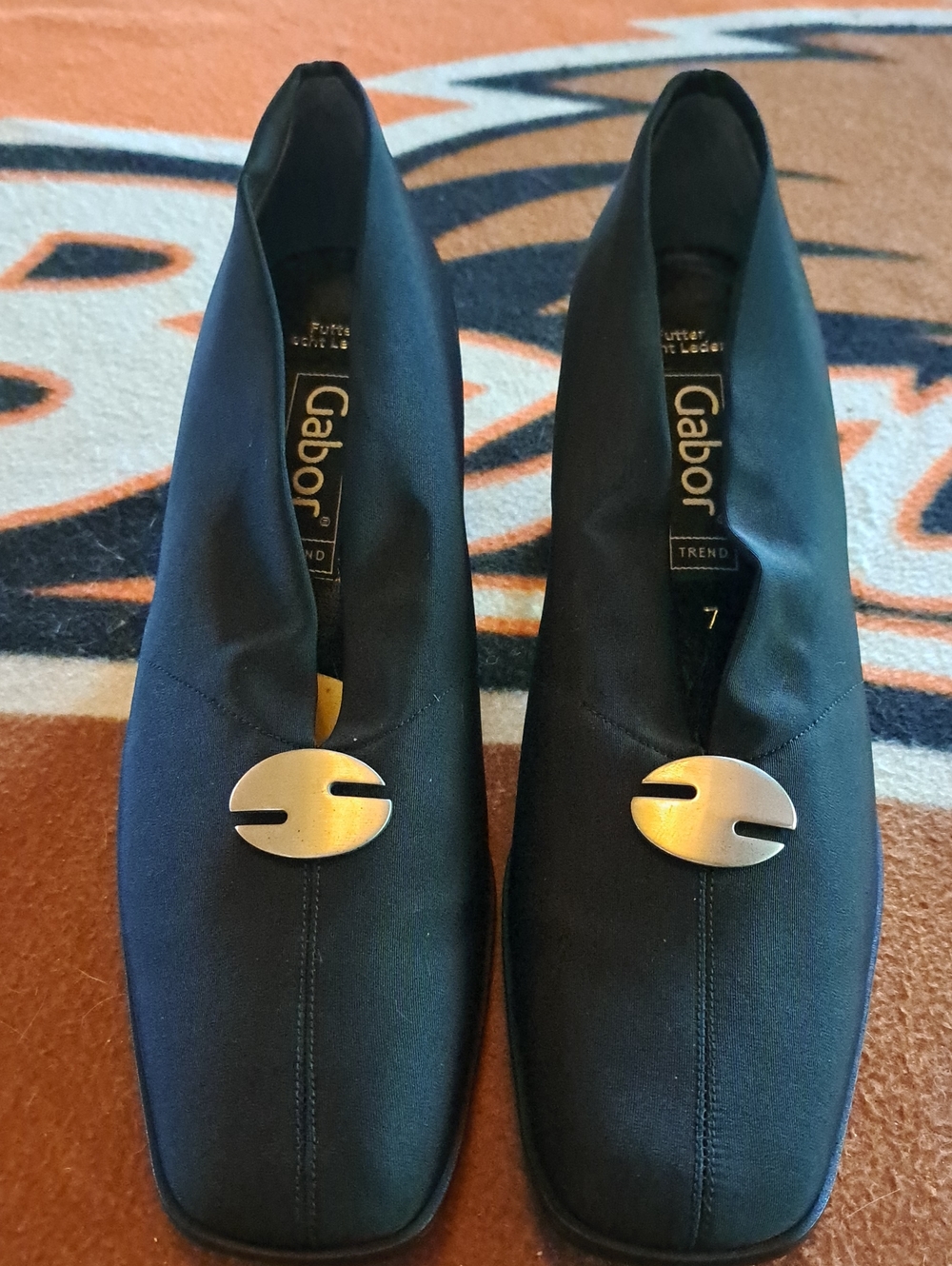 Gabor Trend Black Dress Shoes Approx Size 9
